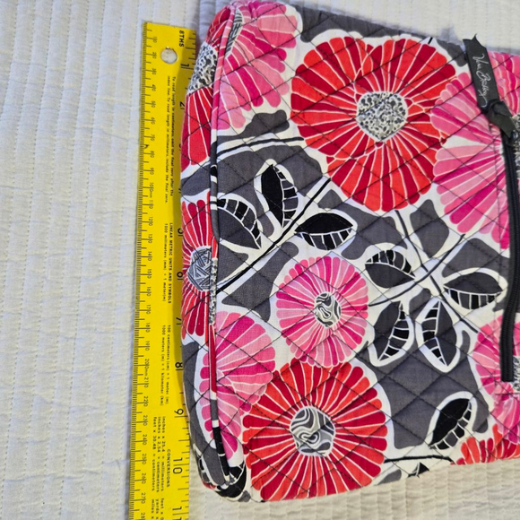 Vera Bradley Cherry Blossoms Quilted Hipster Floral Crossbody Bag - Picture 6 of 10
